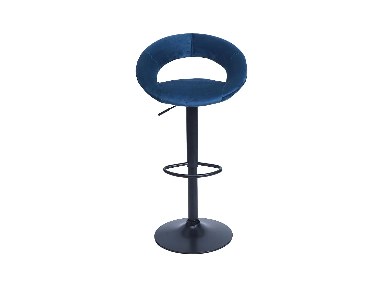 Lot de 2 tabourets bleue 54 x 43 x 56 cm 04_0007460