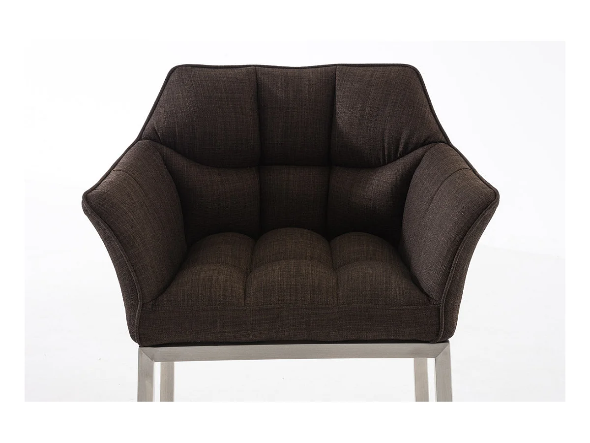 Tabouret de bar chaise argenté 64 x 48 x 110 cm 10_0004721