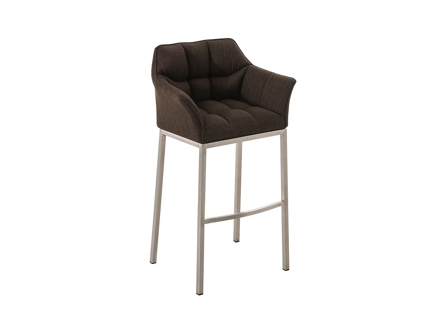 Tabouret de bar chaise argenté 64 x 48 x 110 cm 10_0004721
