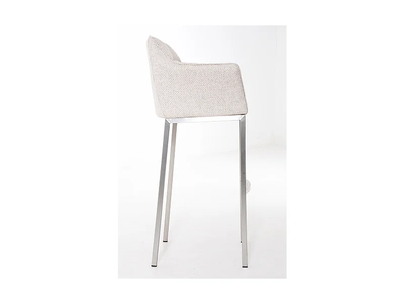 Tabouret de bar chaise argenté 64 x 48 x 110 cm 10_0004719