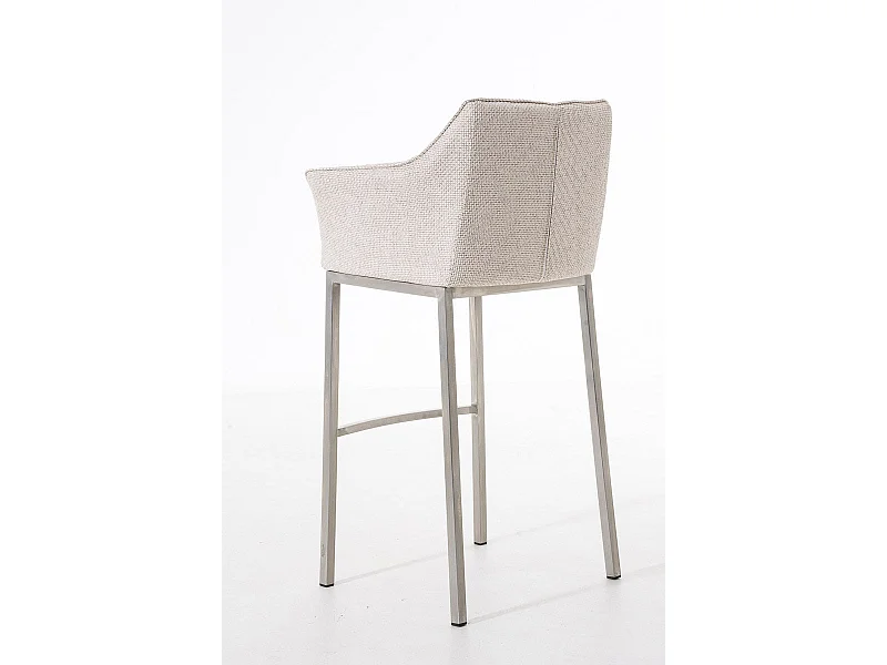 Tabouret de bar chaise argenté 64 x 48 x 110 cm 10_0004719