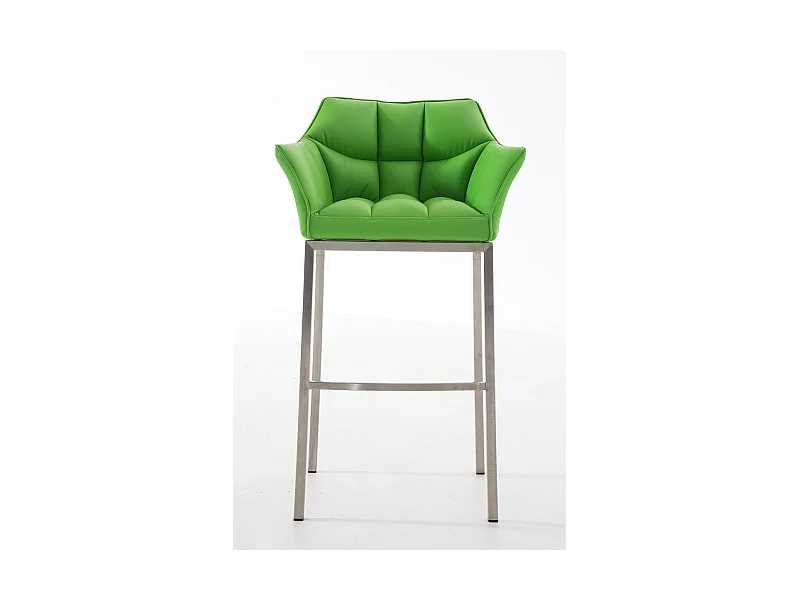 Tabouret de bar chaise argenté 64 x 48 x 110 cm 10_0004711