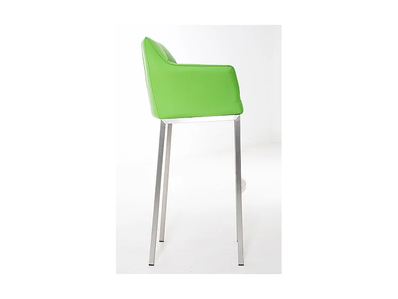 Tabouret de bar chaise argenté 64 x 48 x 110 cm 10_0004711