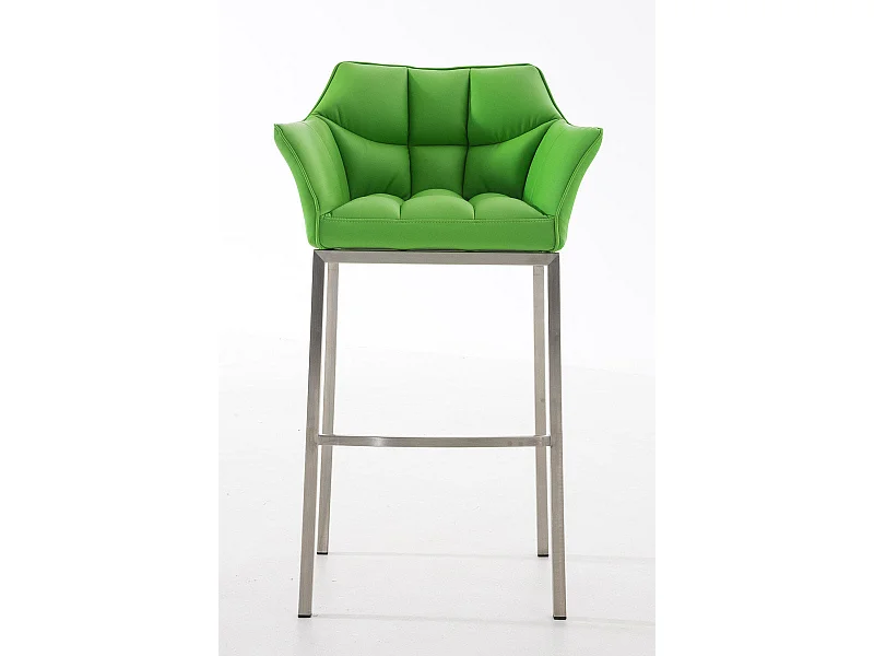 Tabouret de bar chaise argenté 64 x 48 x 110 cm 10_0004711