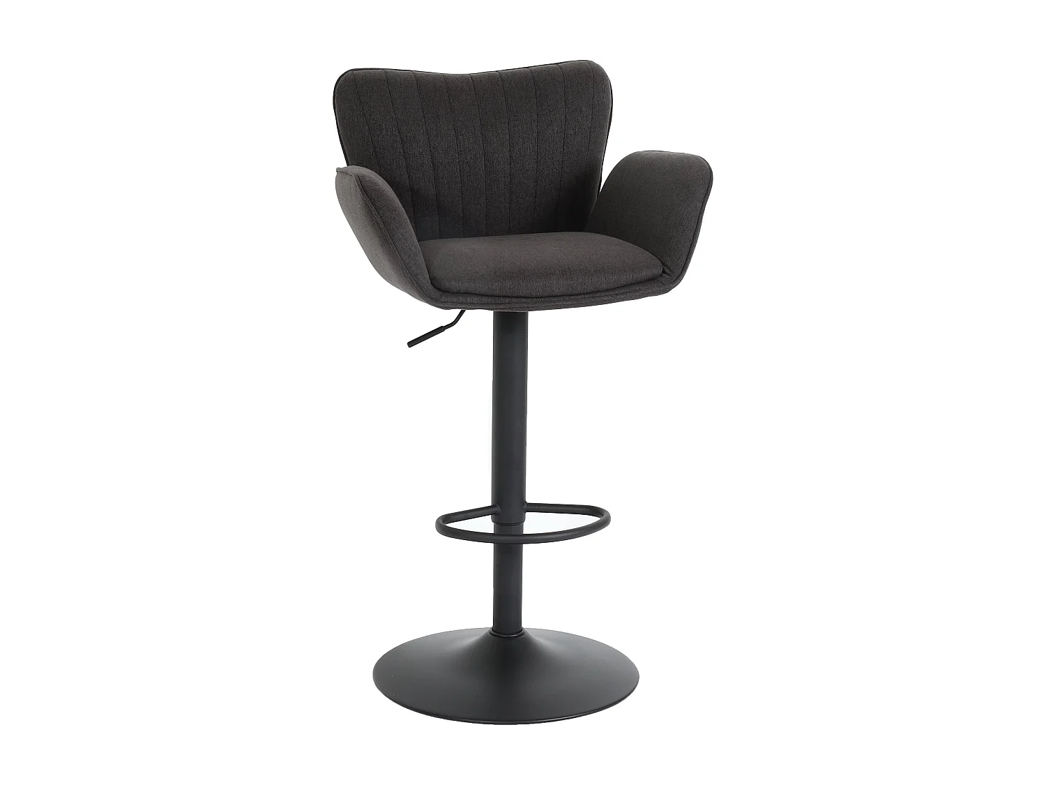 Tabouret de bar x1 métal grise 58 x 39 x 61 cm 04_0008587