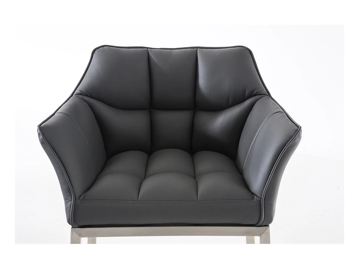 Tabouret de bar chaise argenté 64 x 48 x 110 cm 10_0004715