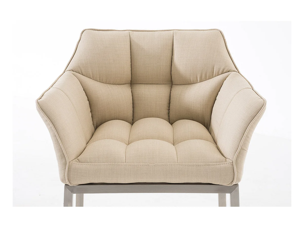 Tabouret de bar chaise argenté 64 x 48 x 110 cm 10_0004720