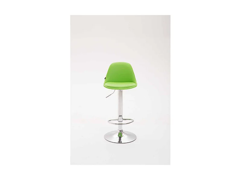 Tabouret de bar avec métal argentée 39 x 43 x 104 cm 10_0000149