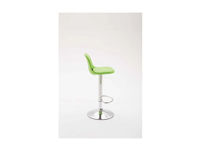 Tabouret de bar avec métal argentée 39 x 43 x 104 cm 10_0000149