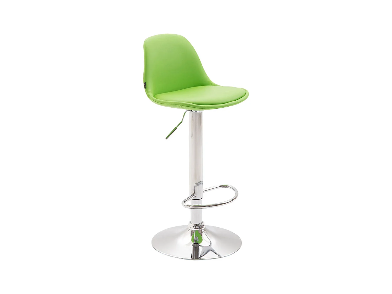 Tabouret de bar avec métal argentée 39 x 43 x 104 cm 10_0000149