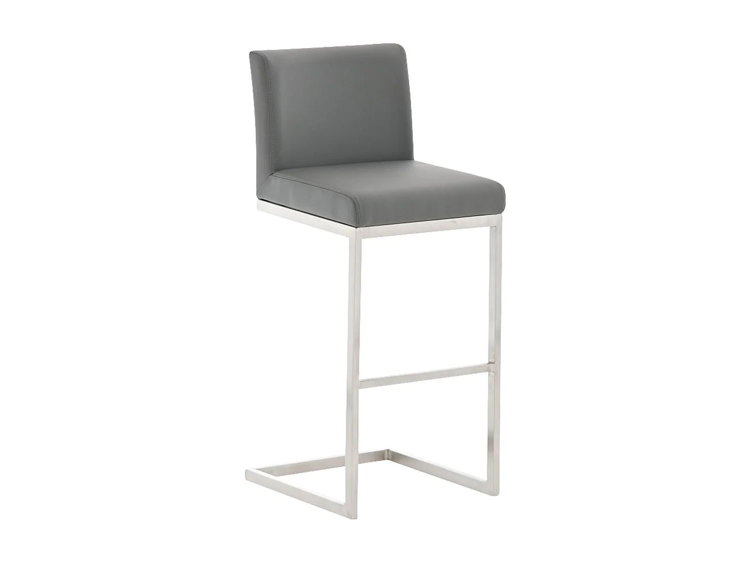 Tabouret de bar x1 argenté 42 x 48 x 104 cm 10_0005320