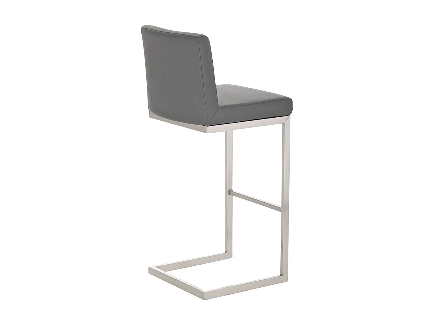 Tabouret de bar x1 argenté 42 x 48 x 104 cm 10_0005320