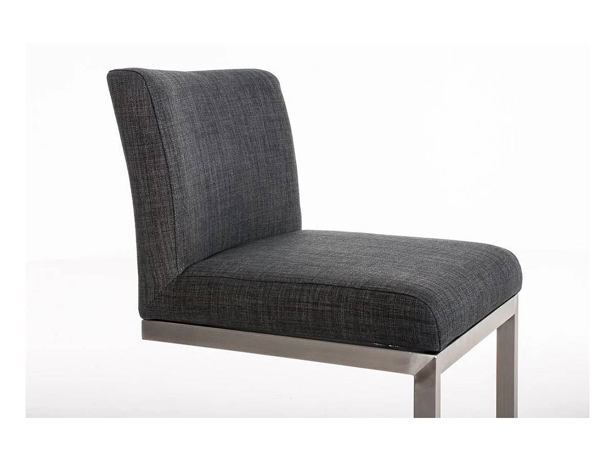 Tabouret de bar x1 argenté 42 x 48 x 104 cm 10_0000779