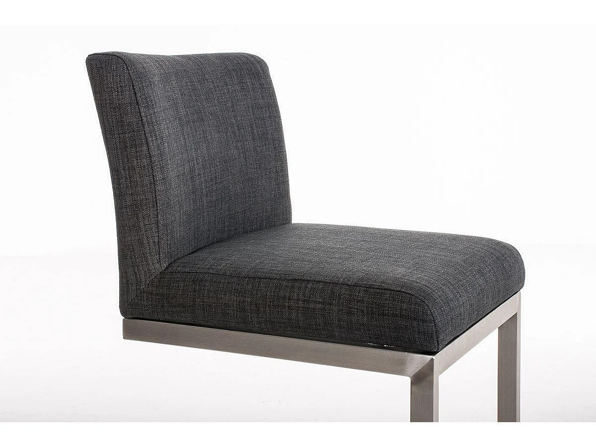 Tabouret de bar x1 argenté 42 x 48 x 104 cm 10_0000779