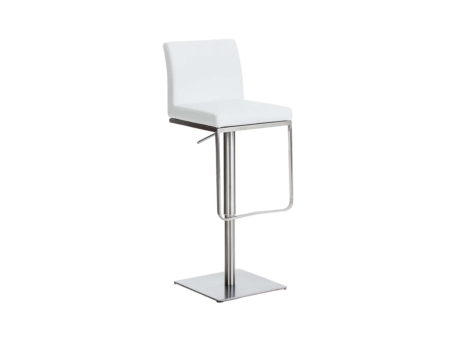 Tabouret de bar x1 argenté 42 x 44 x 86 cm 10_0005309