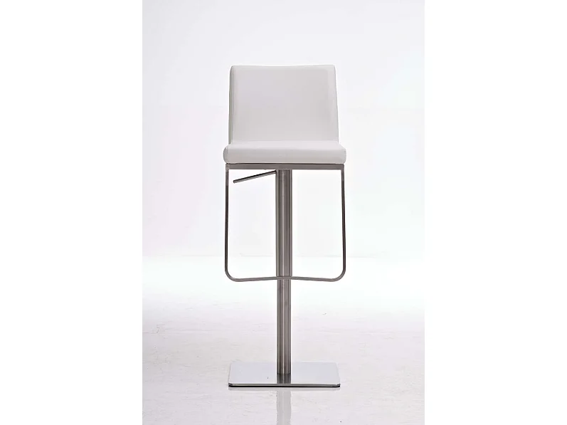 Tabouret de bar x1 argenté 42 x 44 x 86 cm 10_0005309