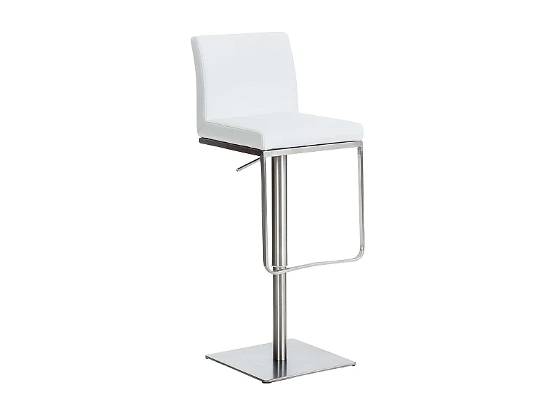Tabouret de bar x1 argenté 42 x 44 x 86 cm 10_0005309