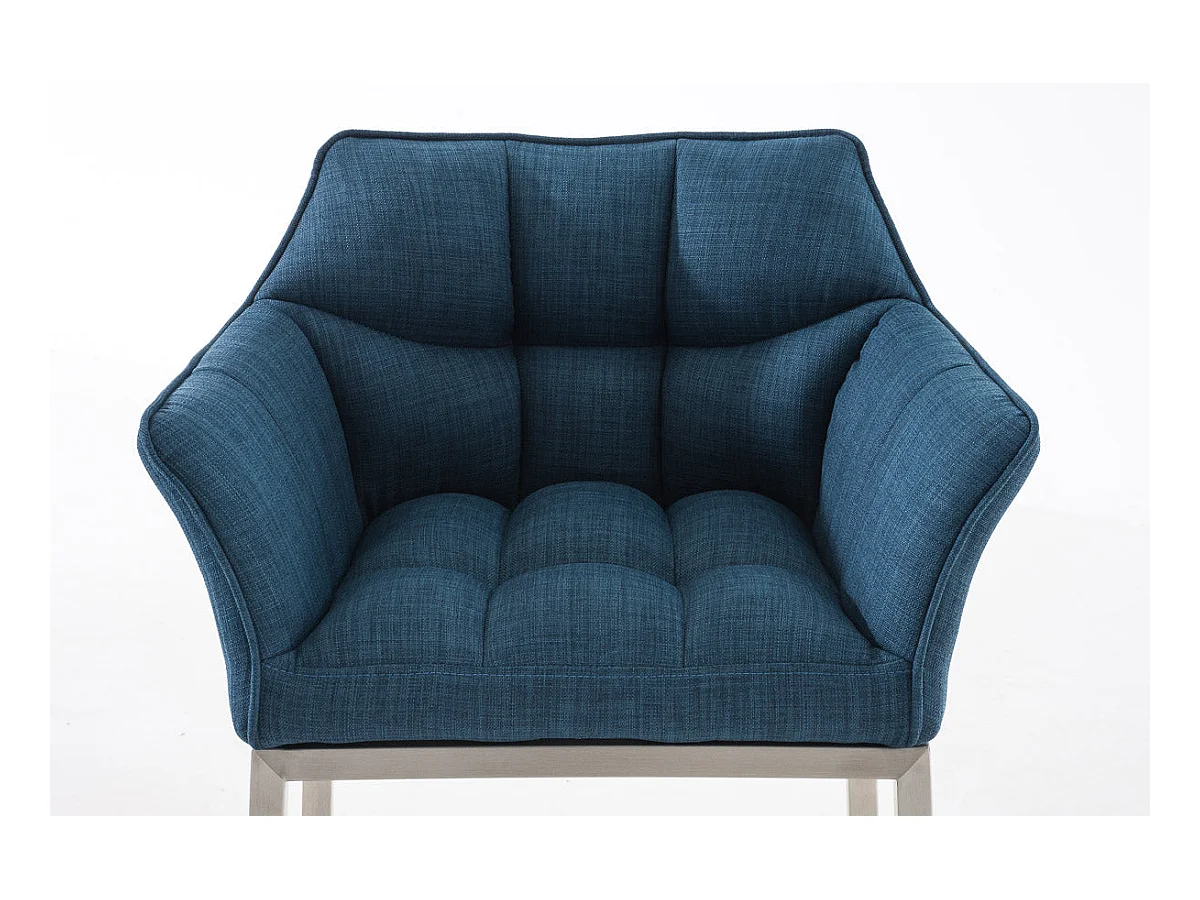 Tabouret de bar chaise argenté 64 x 48 x 110 cm 10_0004722