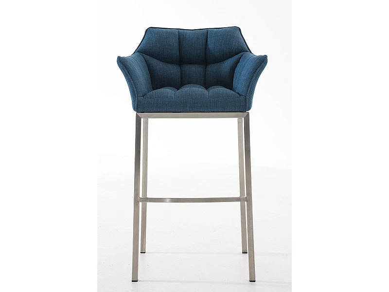 Tabouret de bar chaise argenté 64 x 48 x 110 cm 10_0004722