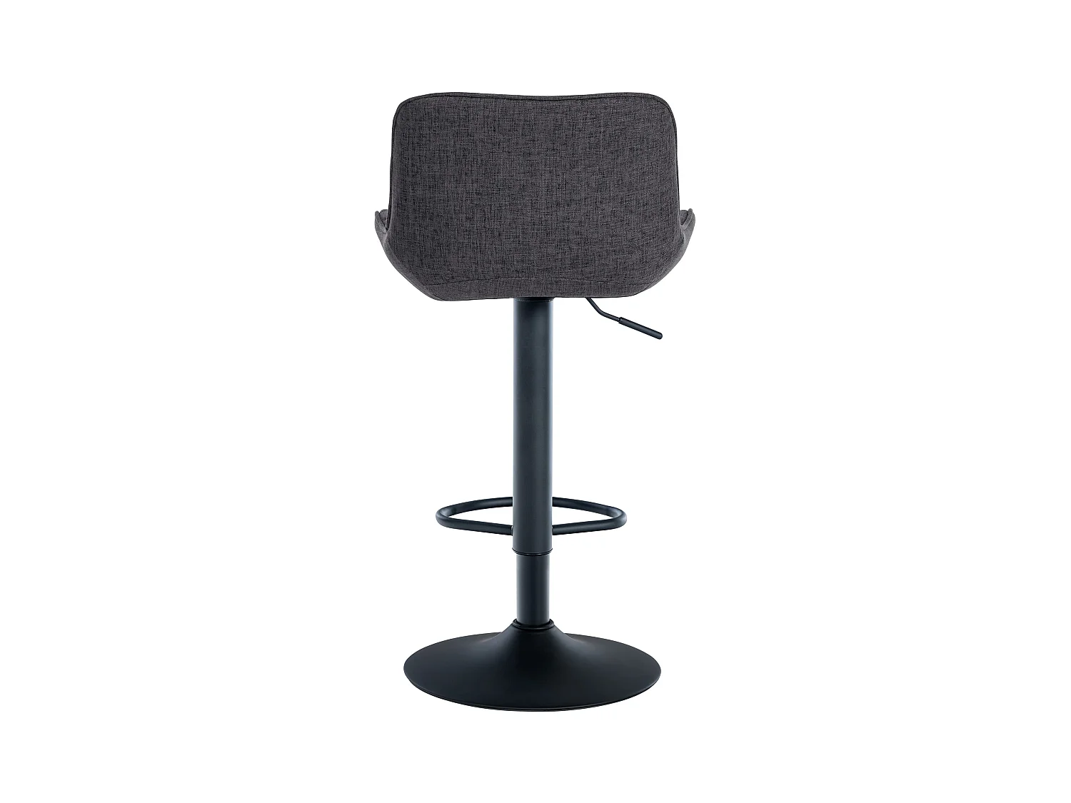 Tabouret de bar x1 métal argentée 48 x 54 x 81 cm 10_0005232