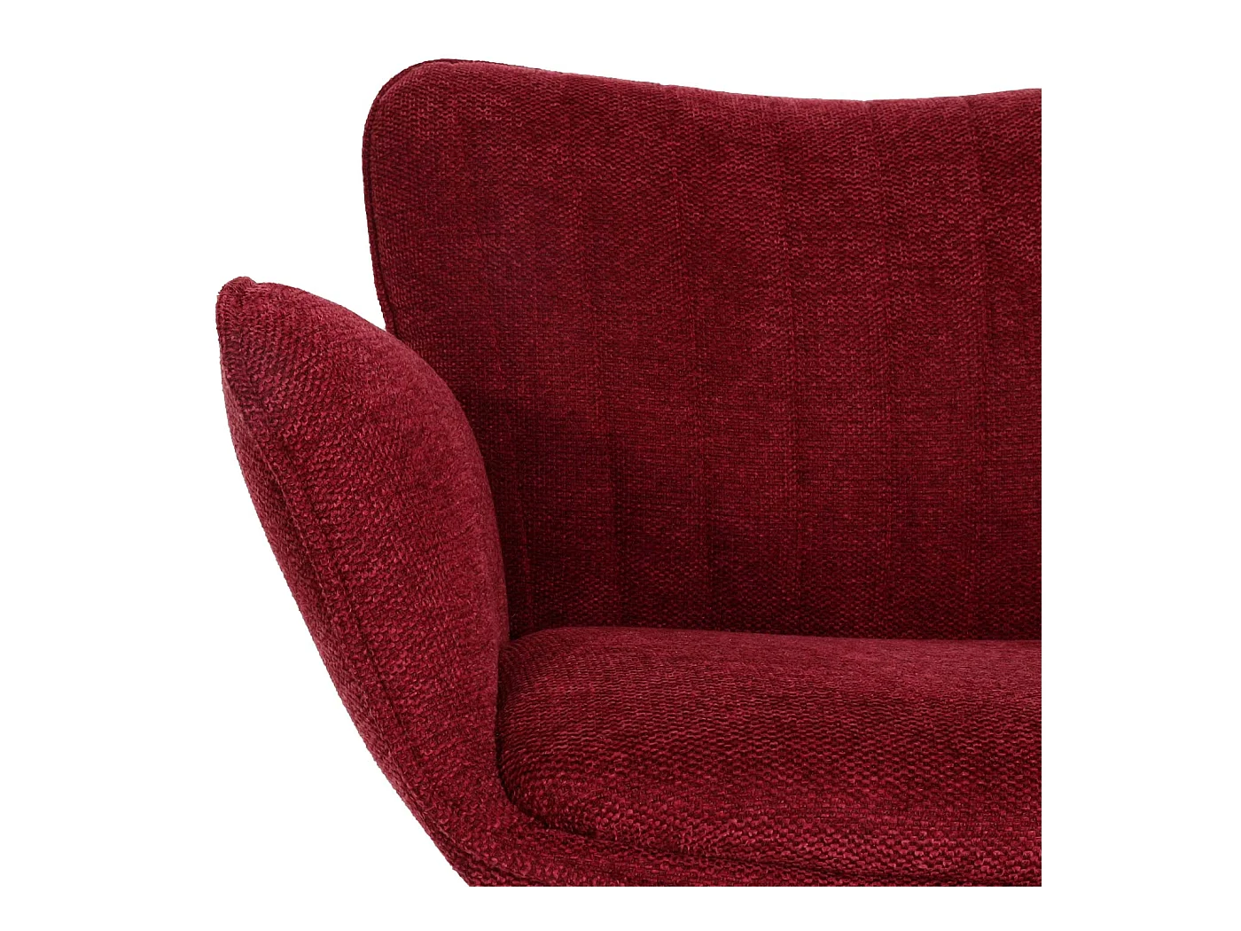 Tabouret de bar x1 métal bordeaux 58 x 39 x 61 cm 04_0008588