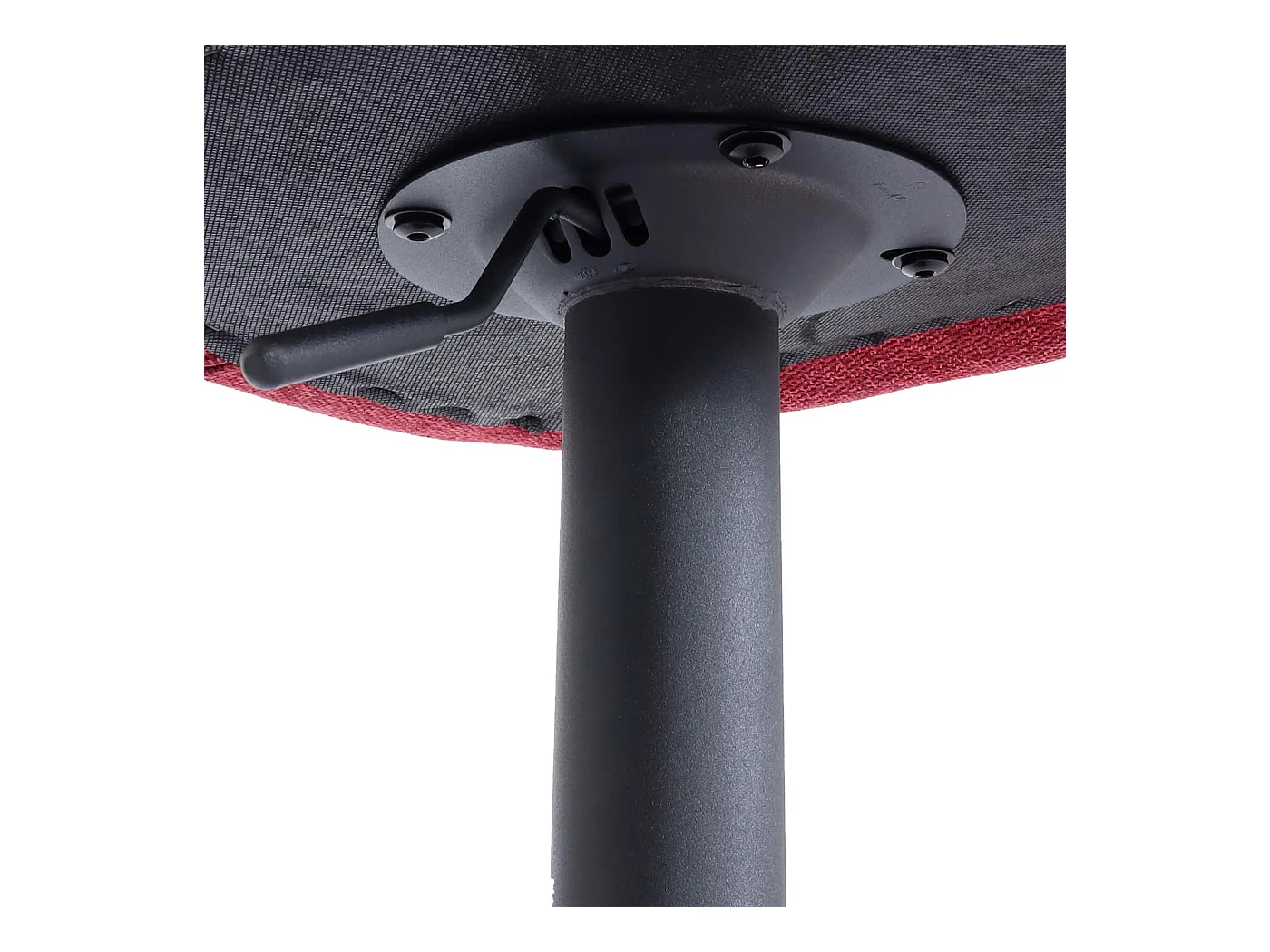 Tabouret de bar x1 métal bordeaux 58 x 39 x 61 cm 04_0008588