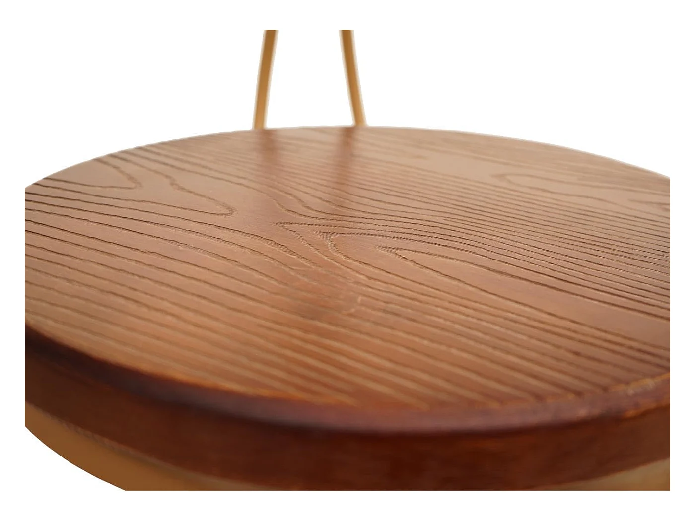 Lot de 2 tabourets métal marron 41 x 41 x 113 cm TDB04081