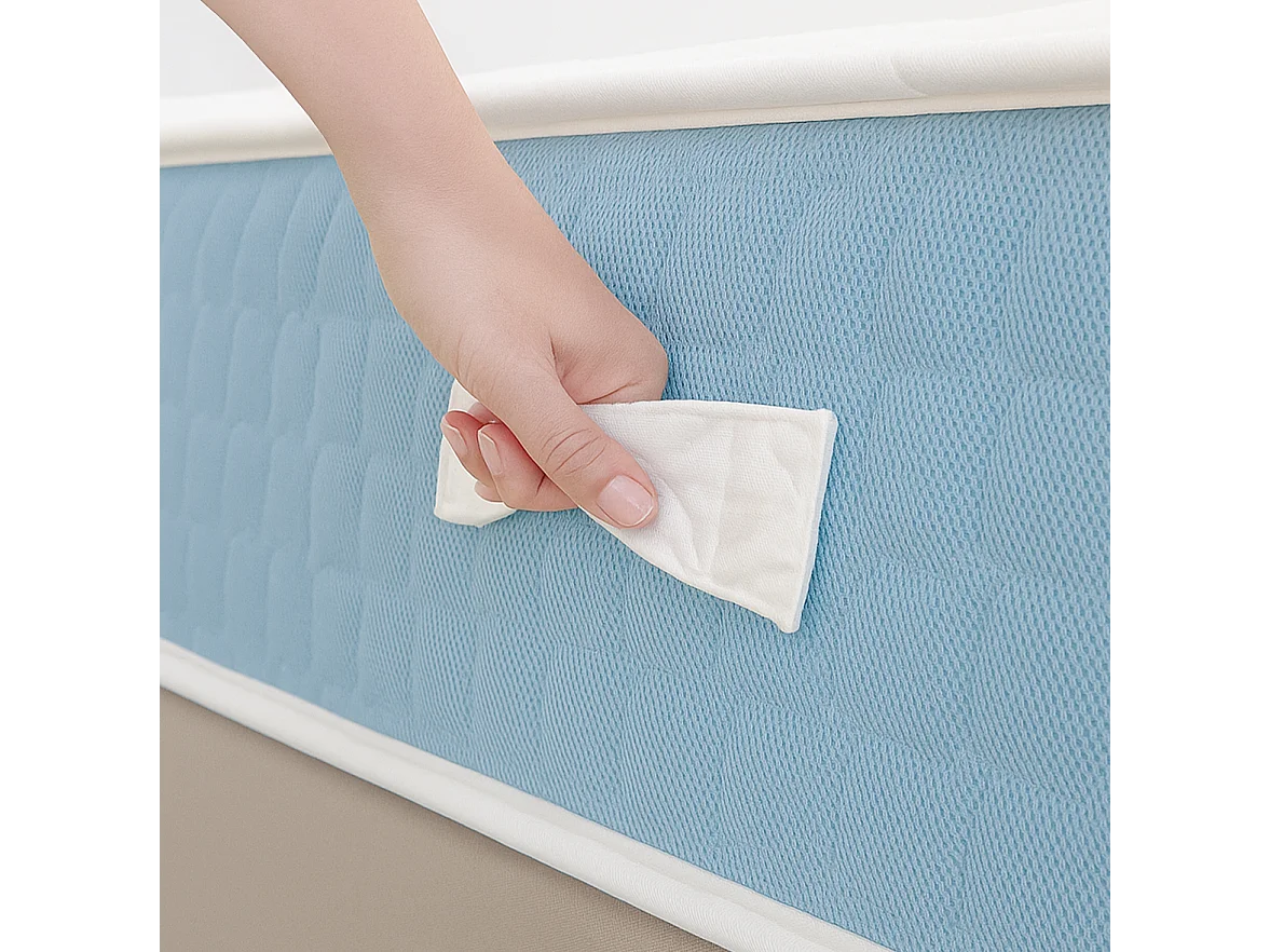 Matelas 160x190 Waterfoam orthopédique H21 cm | Mousse 2 cm | Classe 1 | Ergonomique | Respirant | Fabriqué en Italie