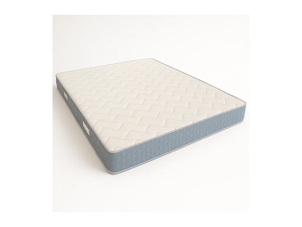 Leo | Matelas Orthopédique Double Français 135x190 cm Waterfoam & Mémoire | H 22 cm | Dispositif Médical Cl.1 | Hypoallergénique | Fabriqué en Italie