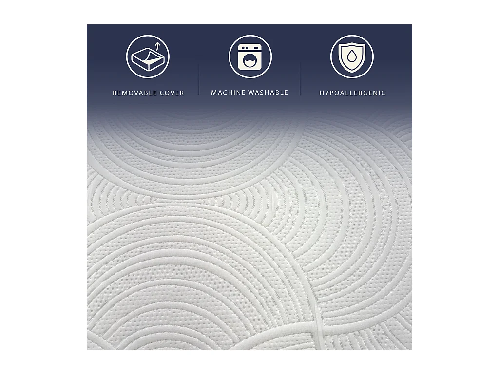 Chronos | Materac 180x200 cm ze sprężynami kieszeniowymi i pianką memory