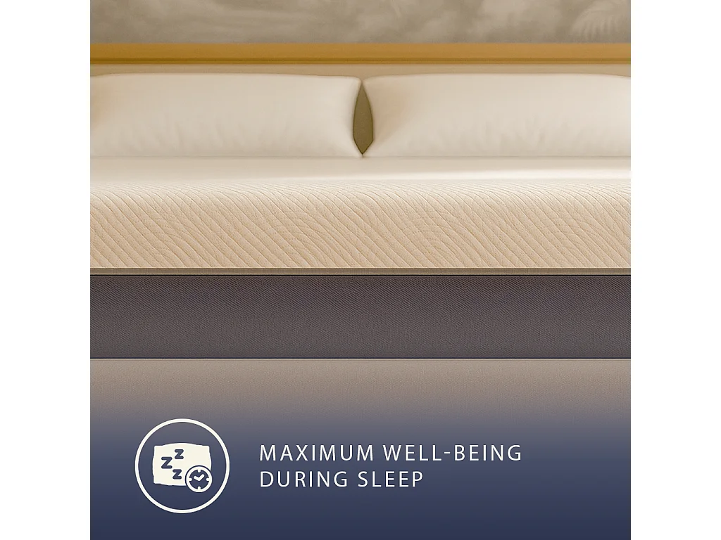 Boreal | Matelas 160x190 Mémoire & Waterfoam | H22 cm | Orthopédique, Antiallergique, Anti-acariens | Dispositif Médical | Déhoussable