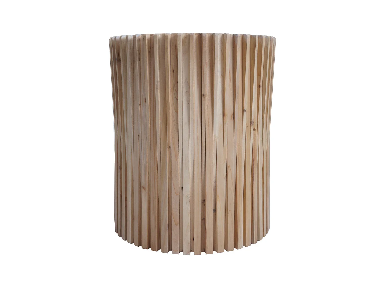 Table d'appoint table de effet bois blanche 60 x 59 x 68 cm 04_0008505