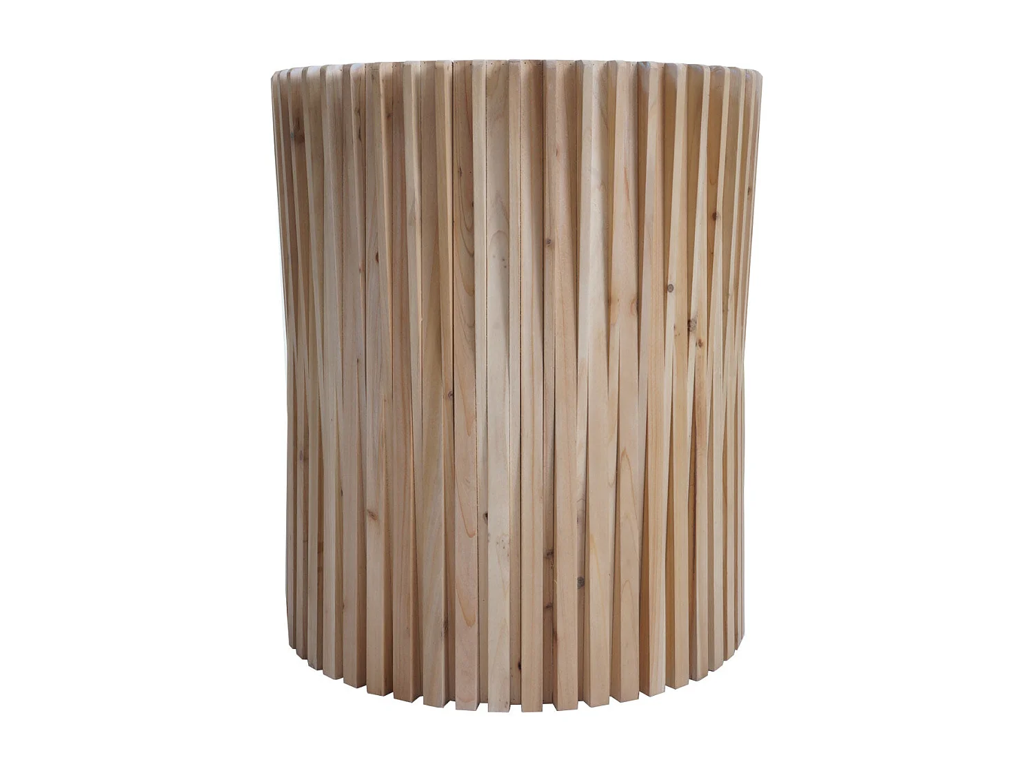 Table d'appoint table de effet bois blanche 60 x 59 x 68 cm 04_0008505