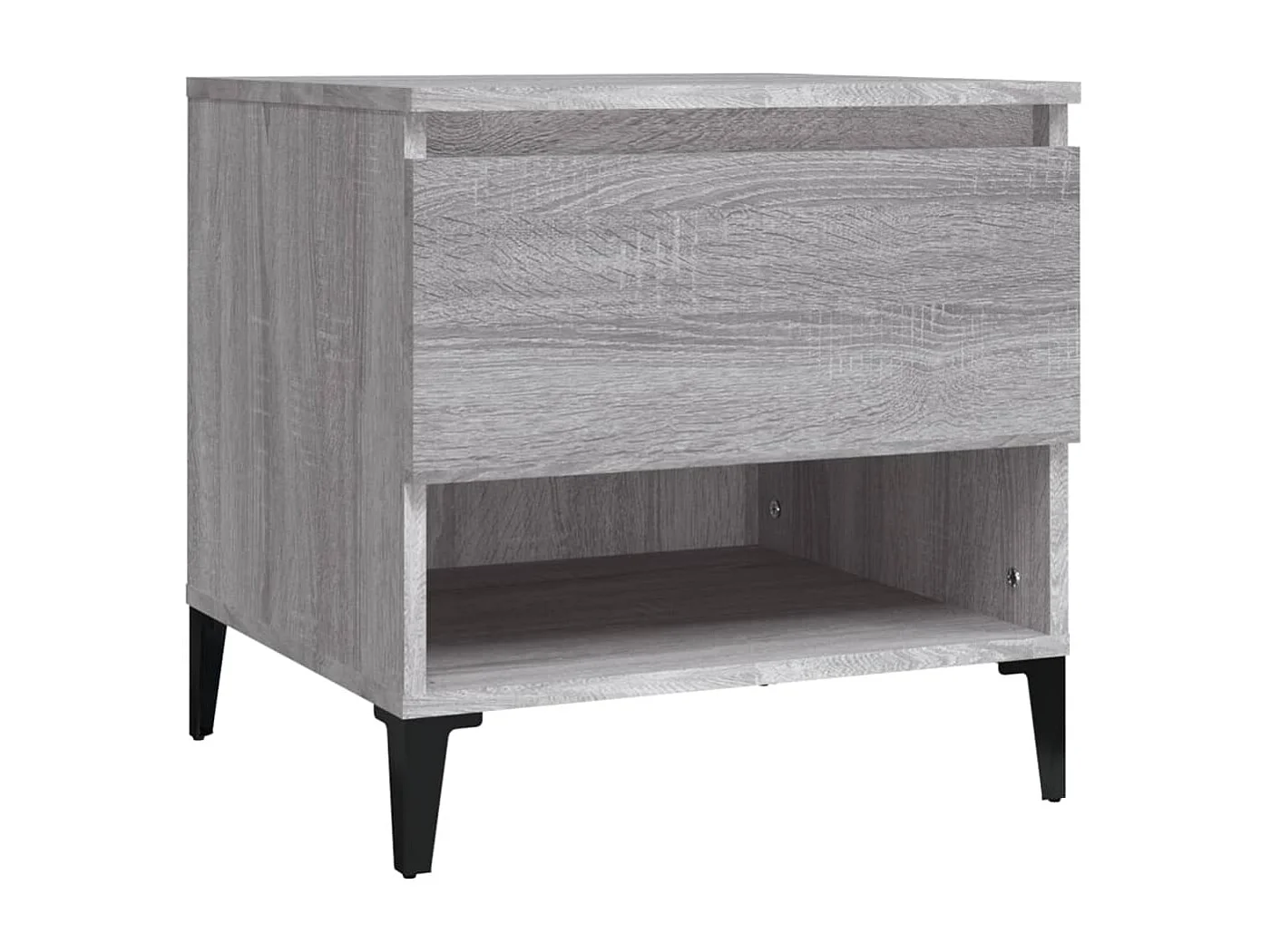 Lot de 2 tables bois marron 50 x 46 x 50 cm DEC032651