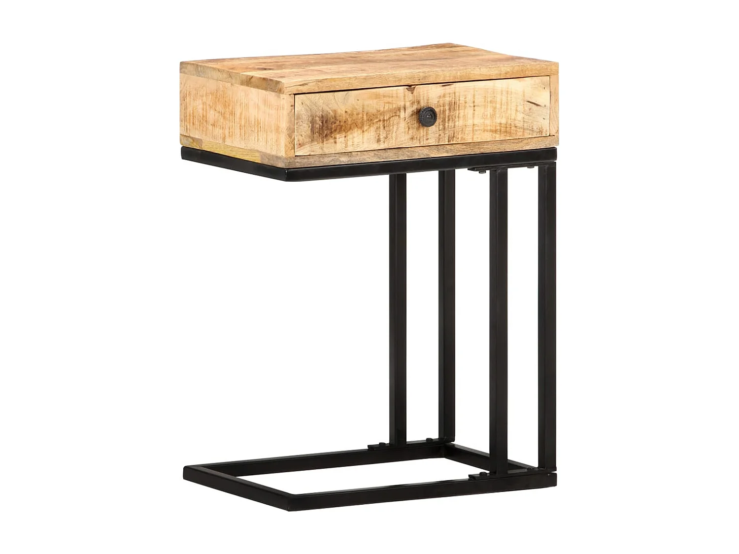 Table d'appoint bout de marron 45 x 30 x 61 cm DEC032433