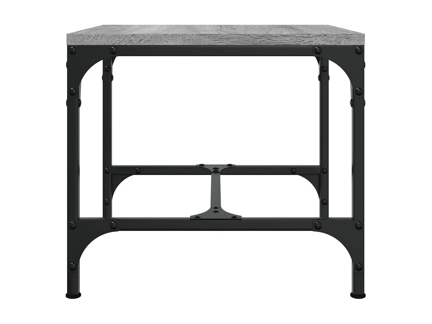 Set de 2 tables marron 40 x 40 x 35 cm DEC031316