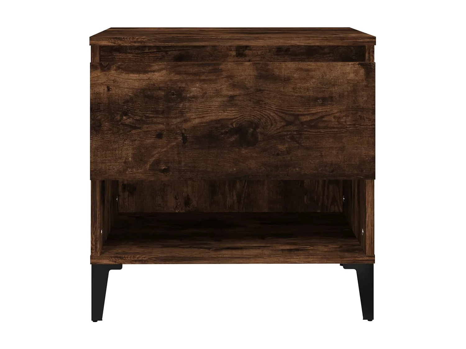 Lot de 2 tables bois marron 50 x 46 x 50 cm DEC032622