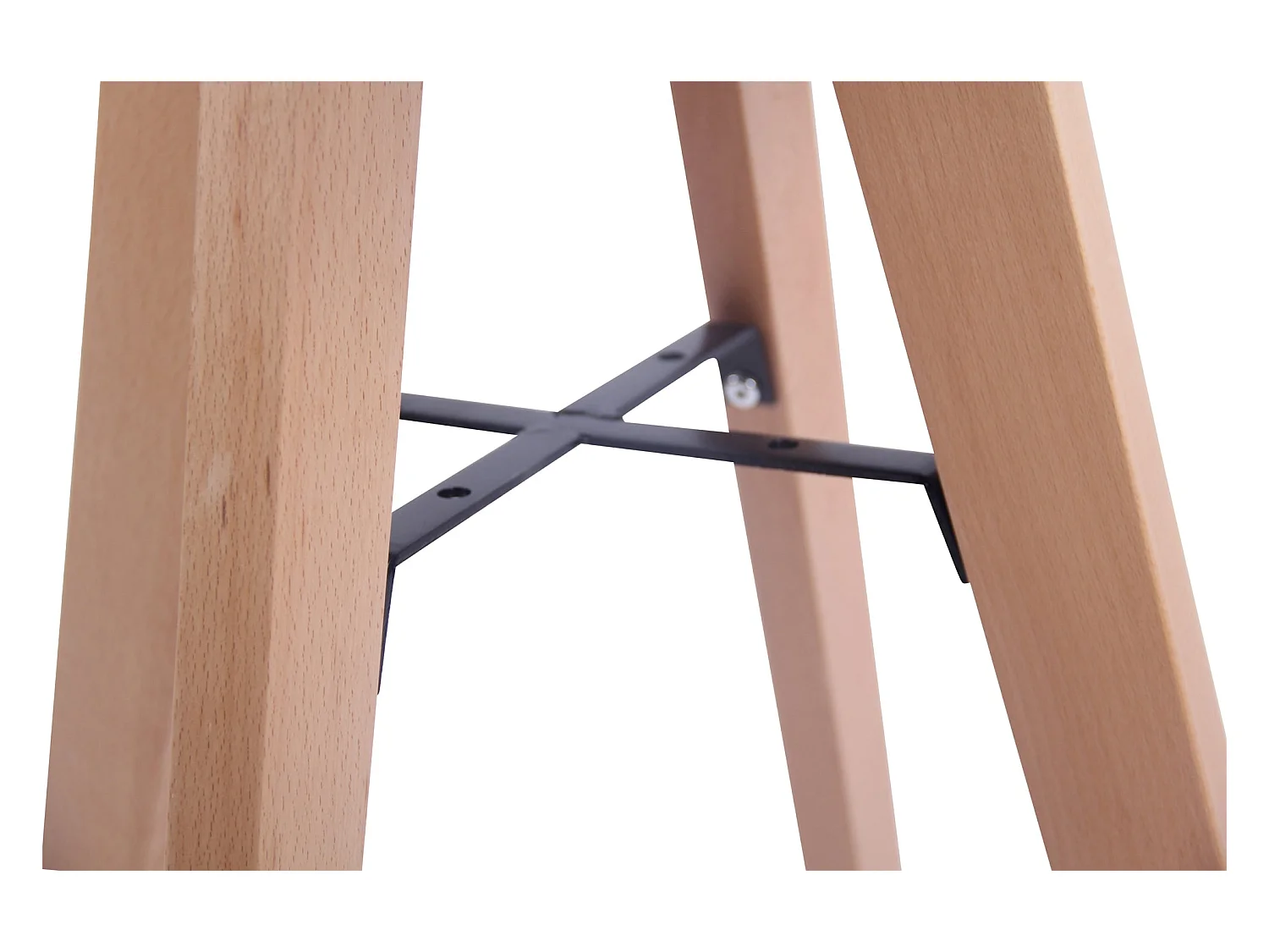 Table d'appoint table de effet bois blanche 60 x 60 x 75 cm 10_0005533