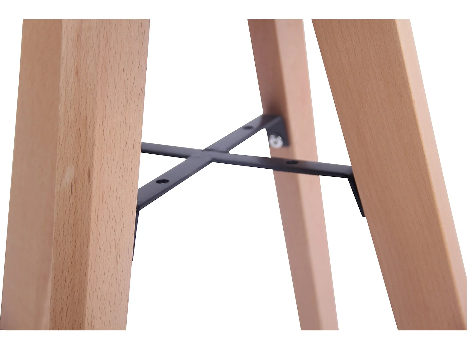 Table d'appoint table de effet bois blanche 60 x 60 x 75 cm 10_0005533