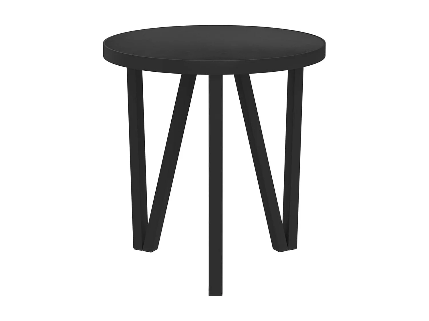 Table d'appoint support de noire 35 x 35 x 34 cm DEC032588