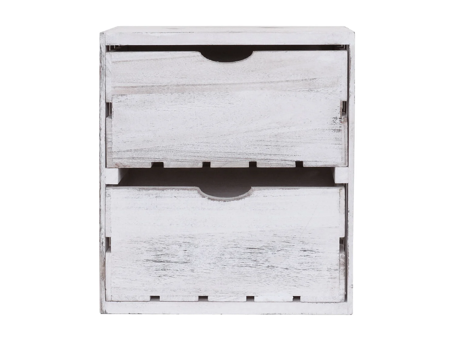 Petit meuble de rangement bois blanche 32 x 26 x 36 cm 04_0002484