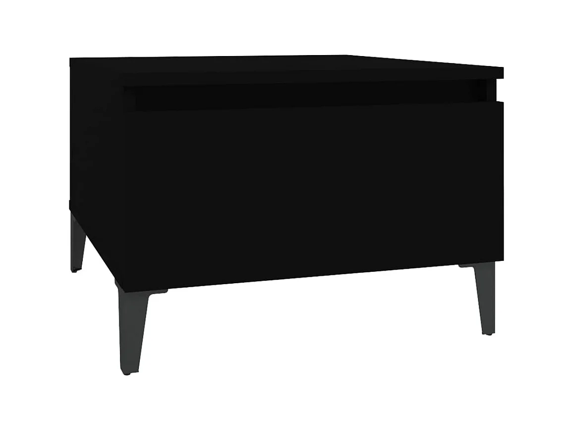Table d'appoint avec tiroir bois marron 50 x 46 x 35 cm DEC032493