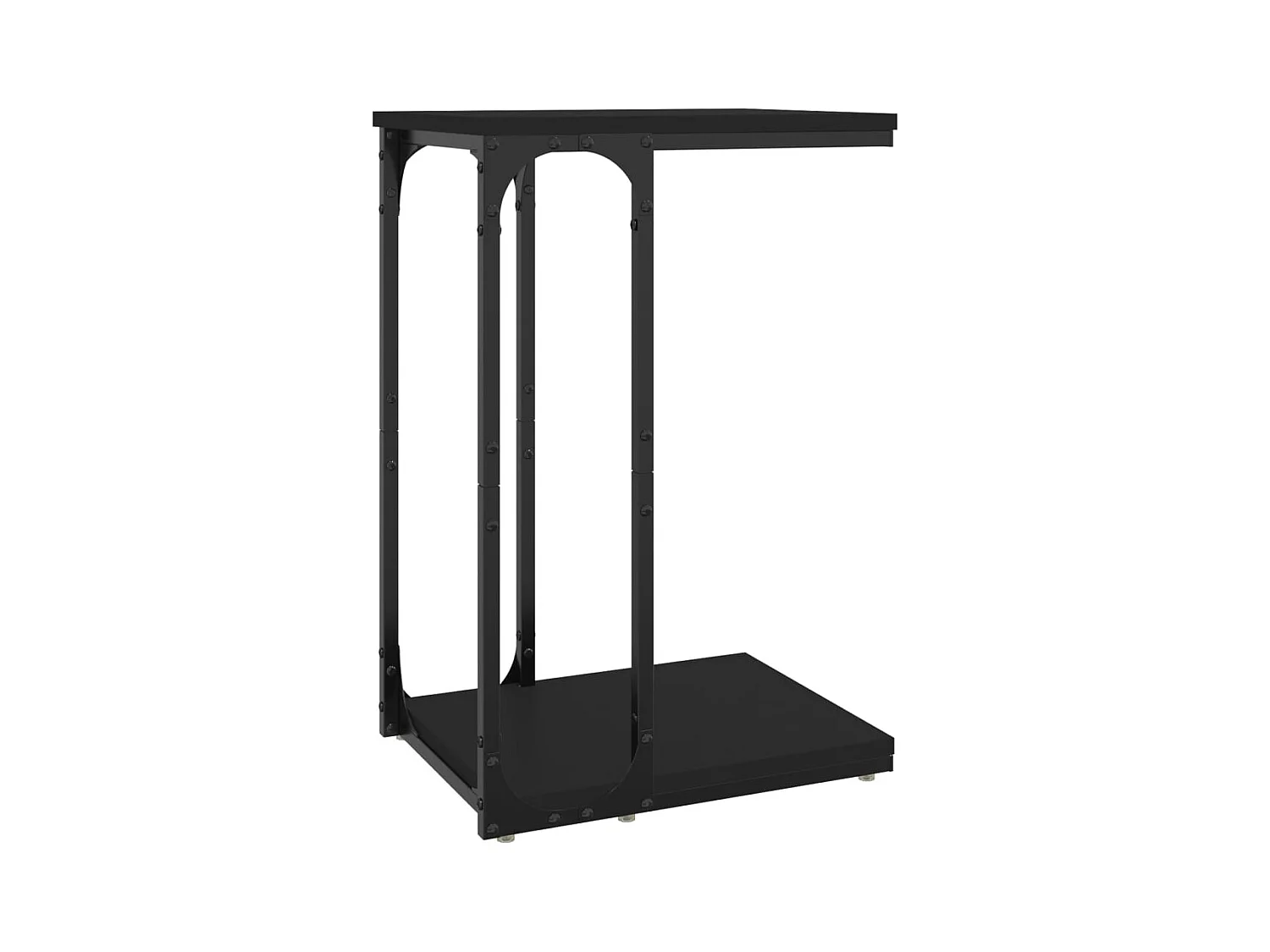 Table d'appoint bout de marron 40 x 30 x 60 cm DEC032479