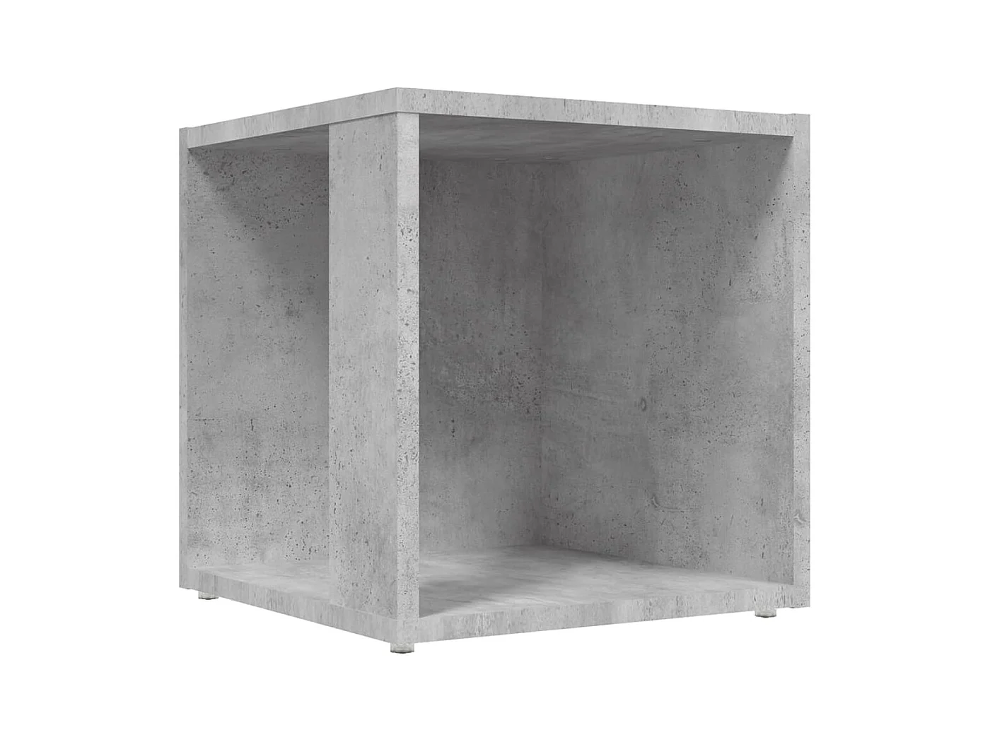 Table d'appoint meuble d'angle bois marron 33 x 33 x 34.5 cm DEC032448