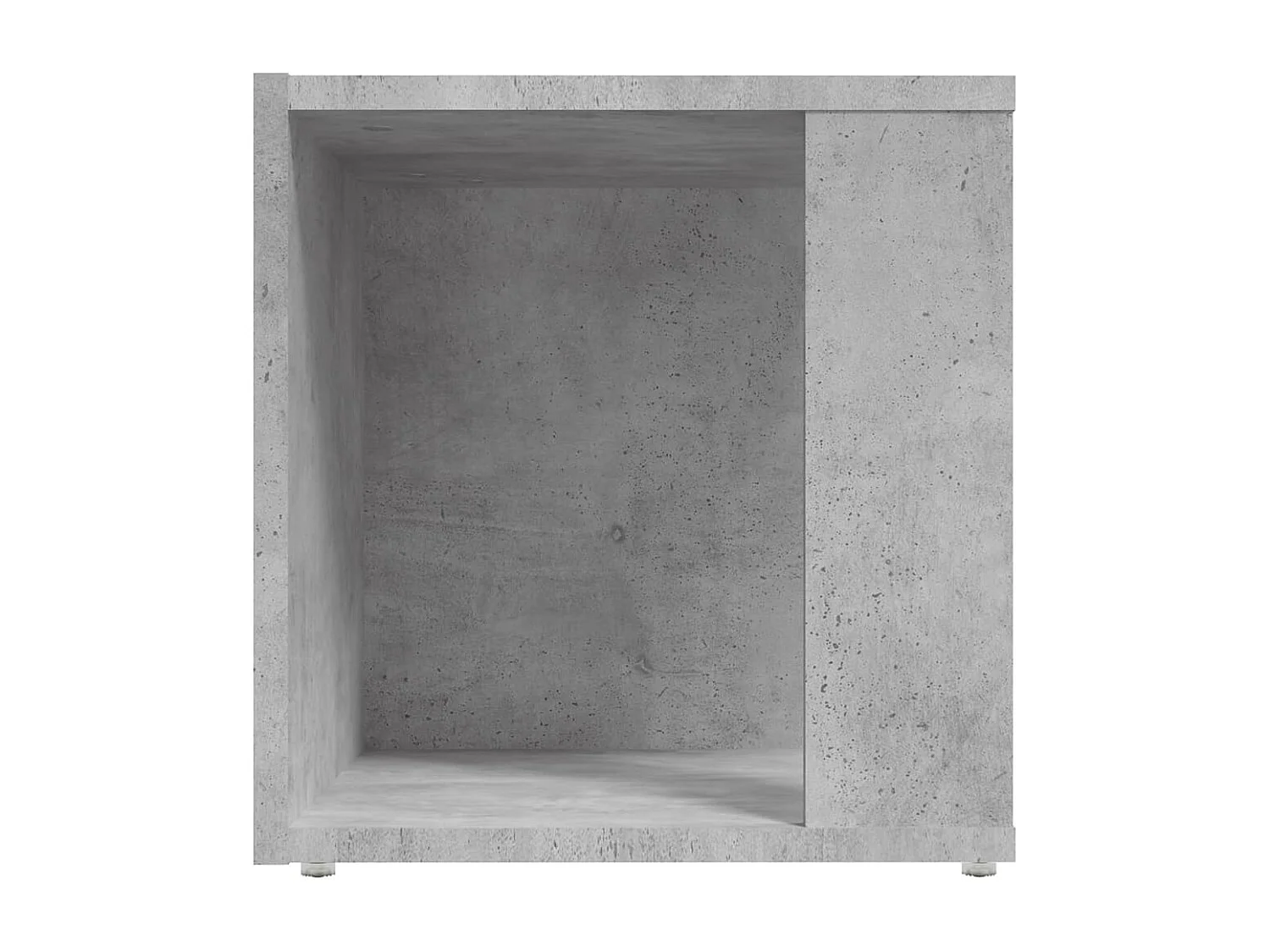 Table d'appoint meuble d'angle bois marron 33 x 33 x 34.5 cm DEC032448