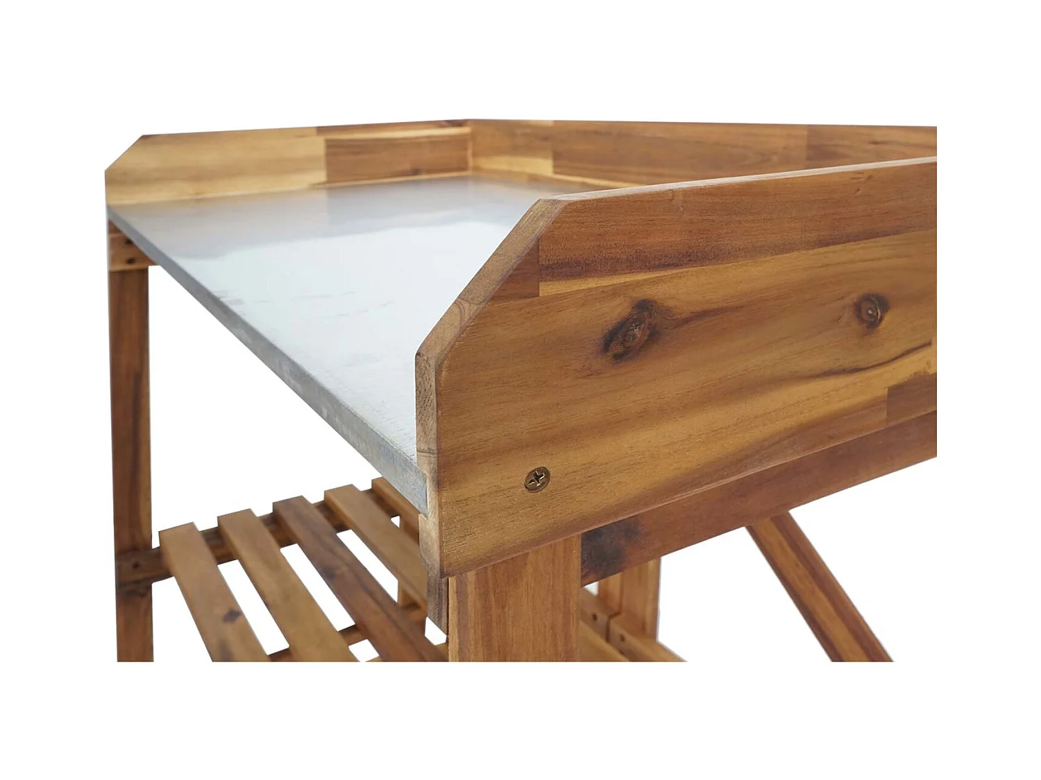 Support à plantes table bois marron 47 x 19 x 87 cm 04_0008568