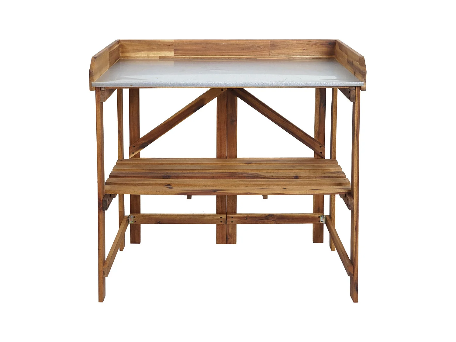 Support à plantes table bois marron 47 x 19 x 87 cm 04_0008568