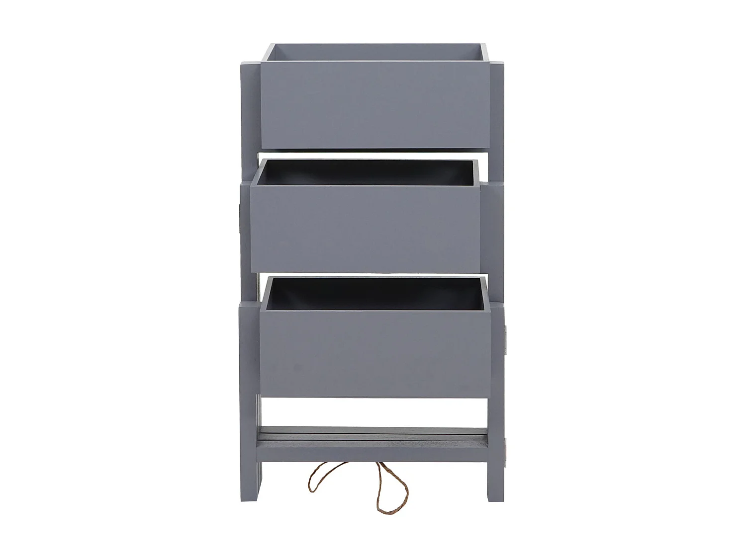 Étagère à plantes sur bois bleue 39 x 19 x 67 cm 04_0008698