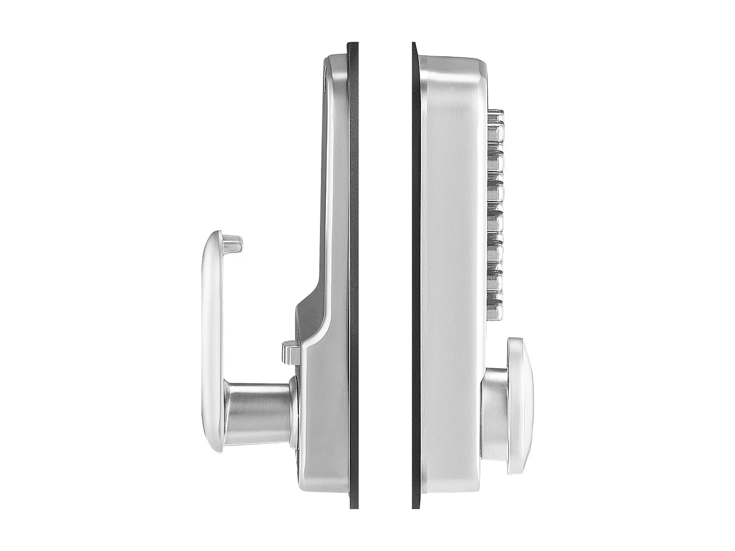 Mechanisch Deurslot SucceBuy Sleutelloos, Mechanische Toetsenbordknop met 14 Toetsen, Waterdicht Hek Slot in Rvs