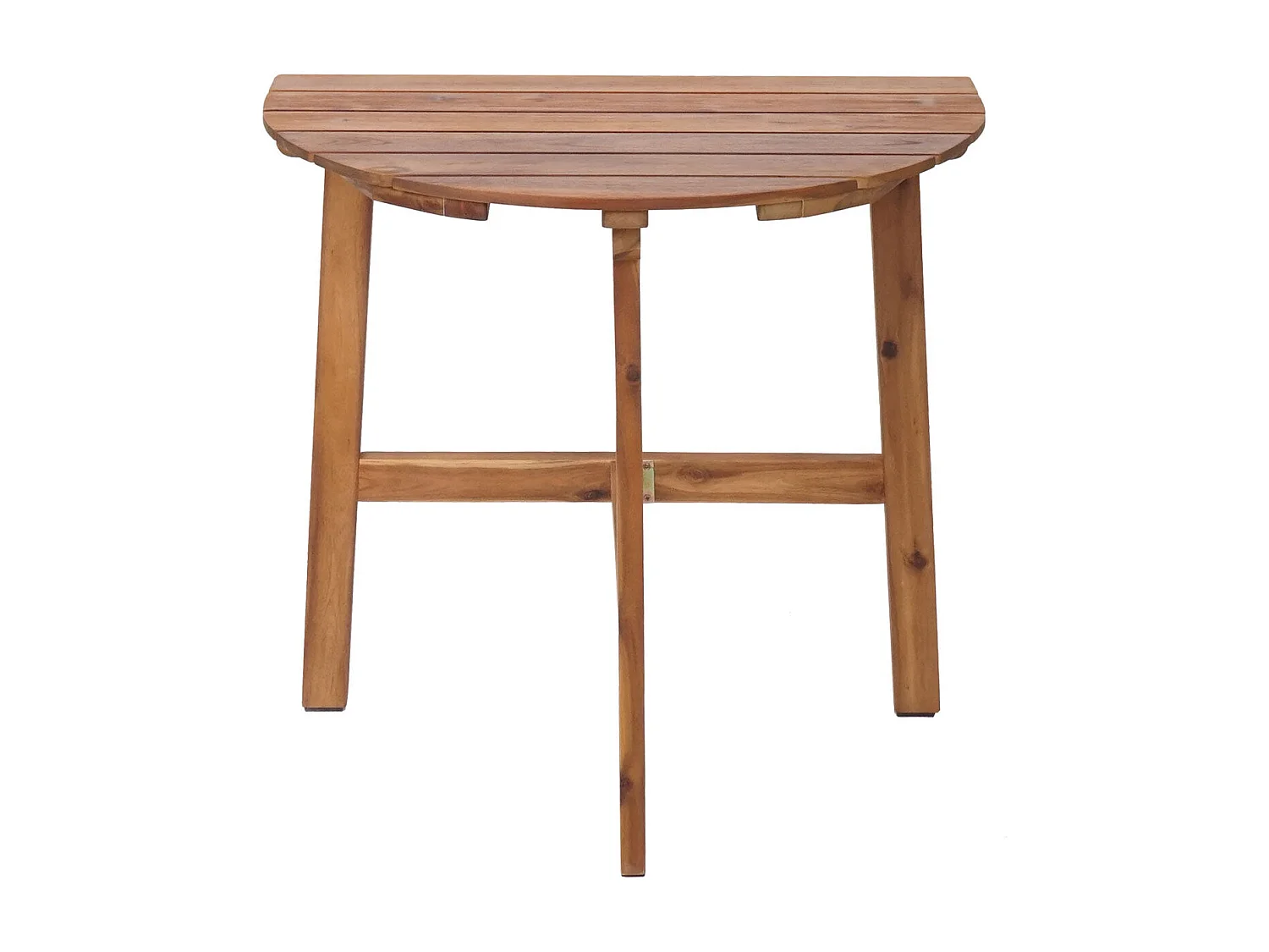 Table pliante de jardin bois marron 71 x 12 x 74 cm 04_0008552